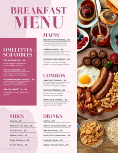 Download 20+ Free Printable Takeout Menu Templates - MS Word