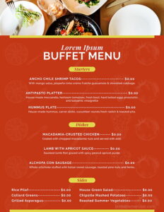 Download 20+ Free Printable Takeout Menu Templates - MS Word